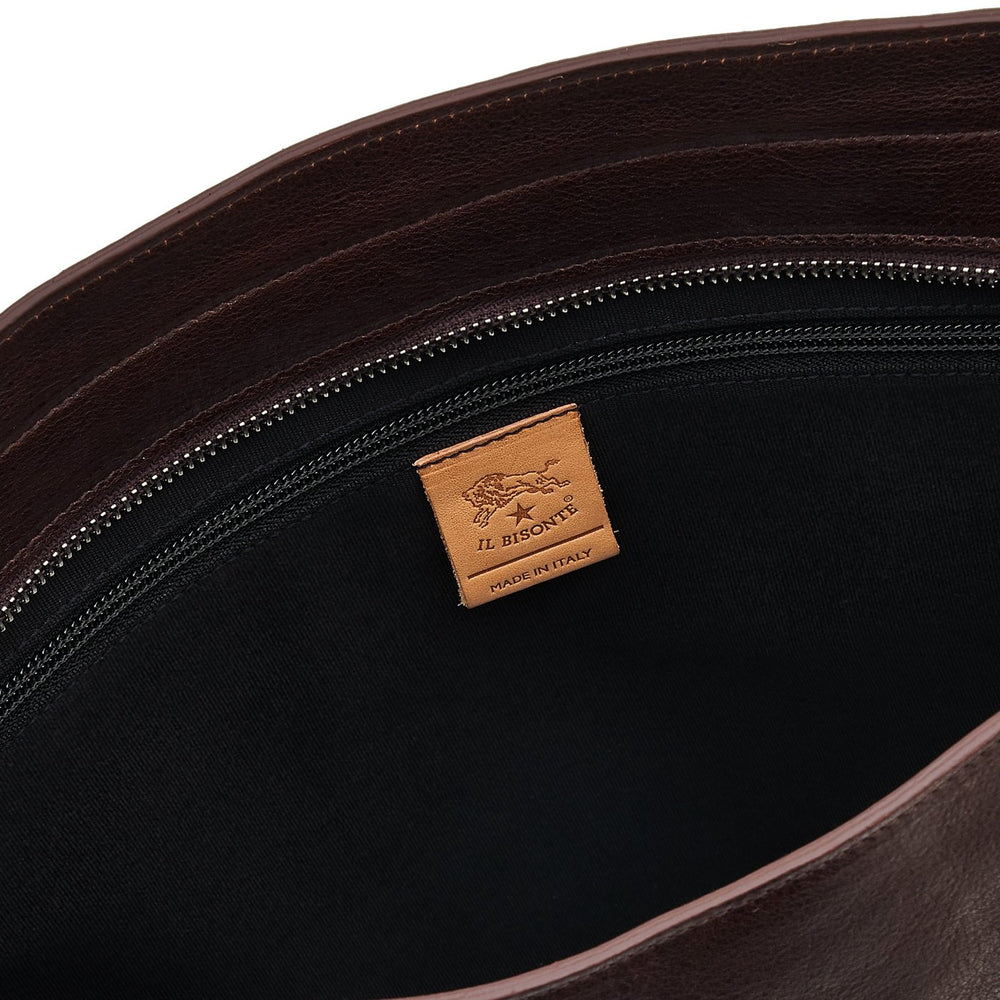 Trebbio | Sac fourre-tout pour homme en cuir vintage couleur cafè