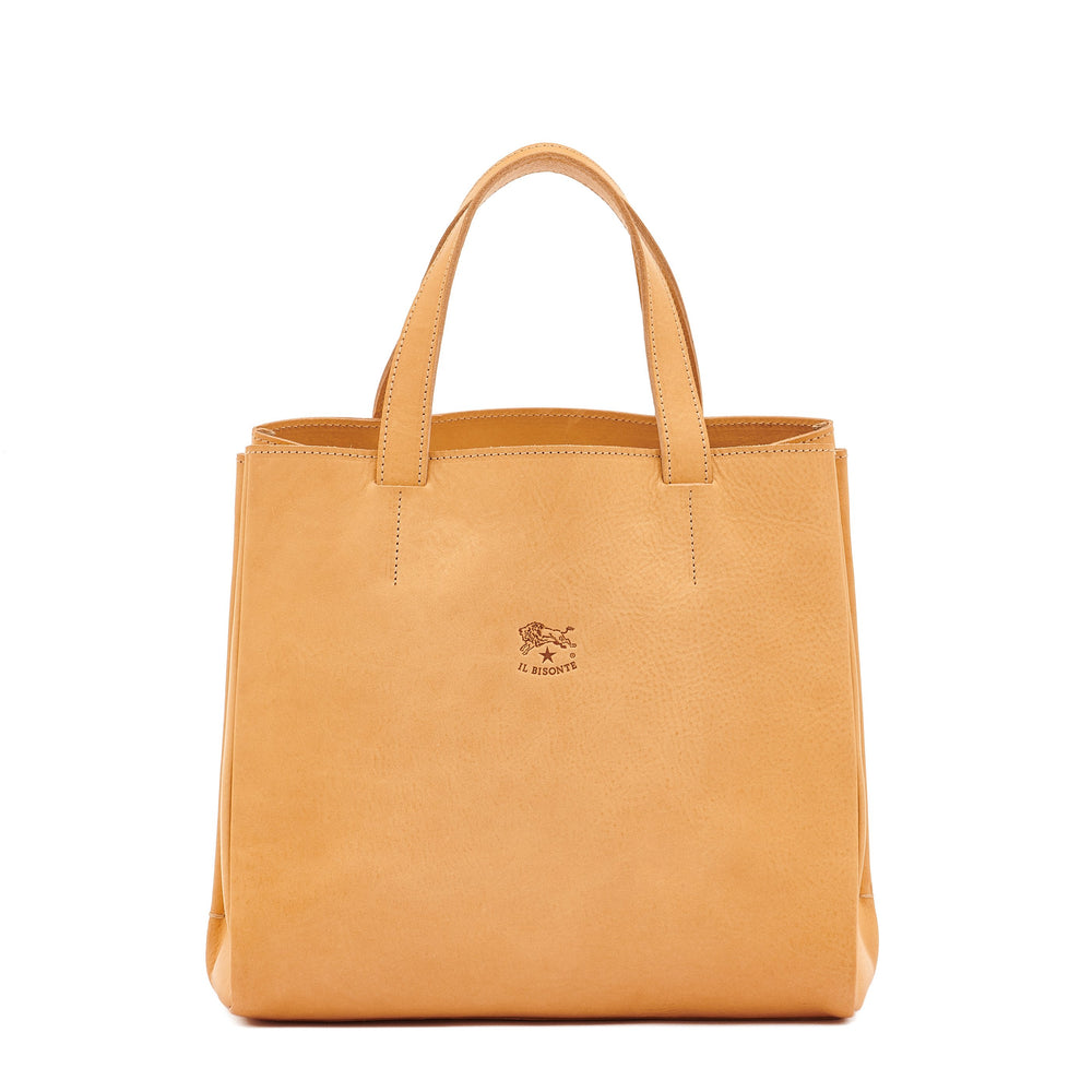 Opale | Sac fourre-tout pour femme en cuir couleur naturel