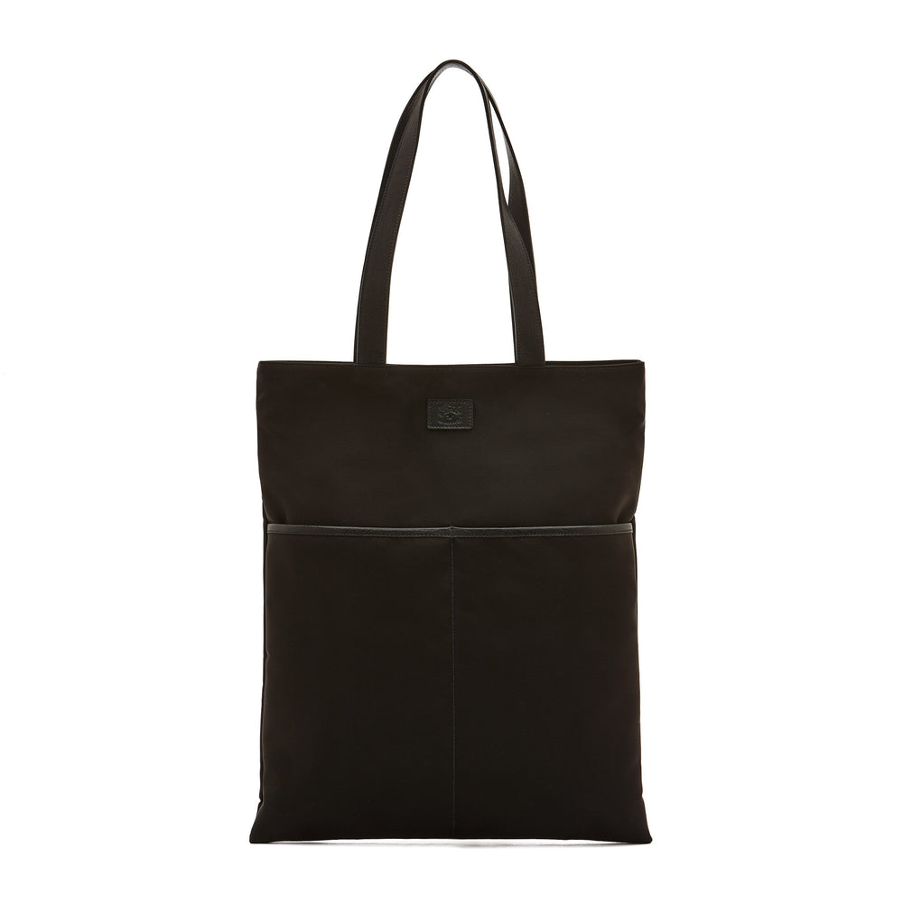 Bardi | Men's tote bag in fabric color black