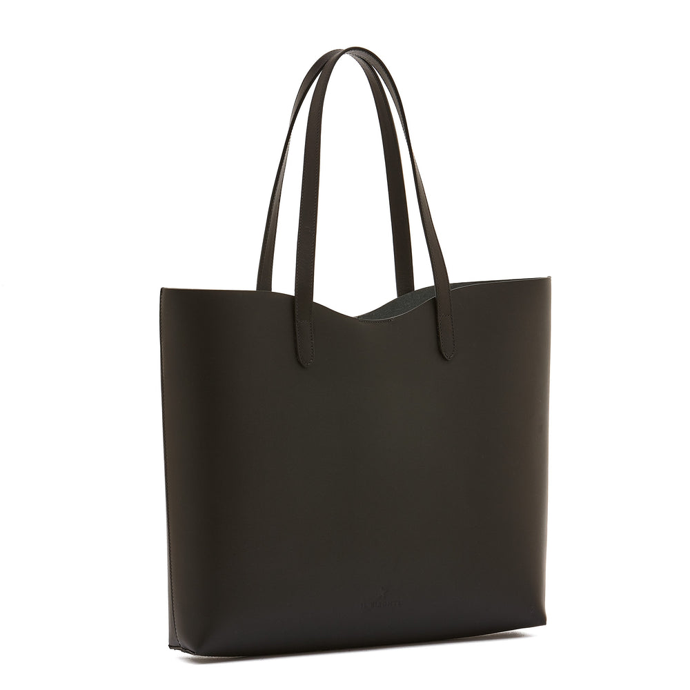 Roseto | Sac fourre-tout pour femme en cuir couleur noir