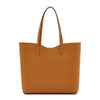 Roseto | Women's tote bag in leather color natural