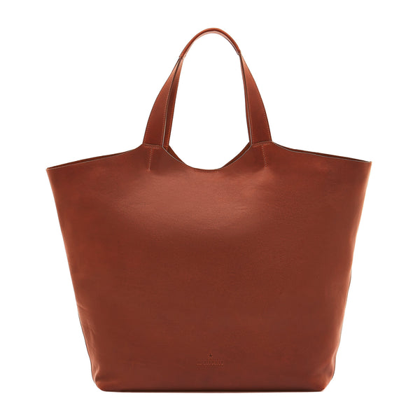 PICARD Dark Brown Leather Suede large shoulder bag tote