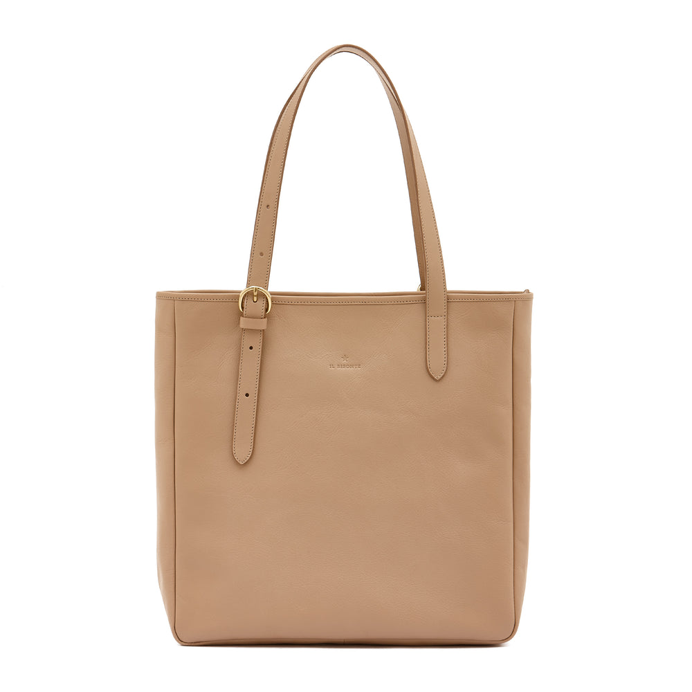 Novecento | Women's tote bag  color caffelatte