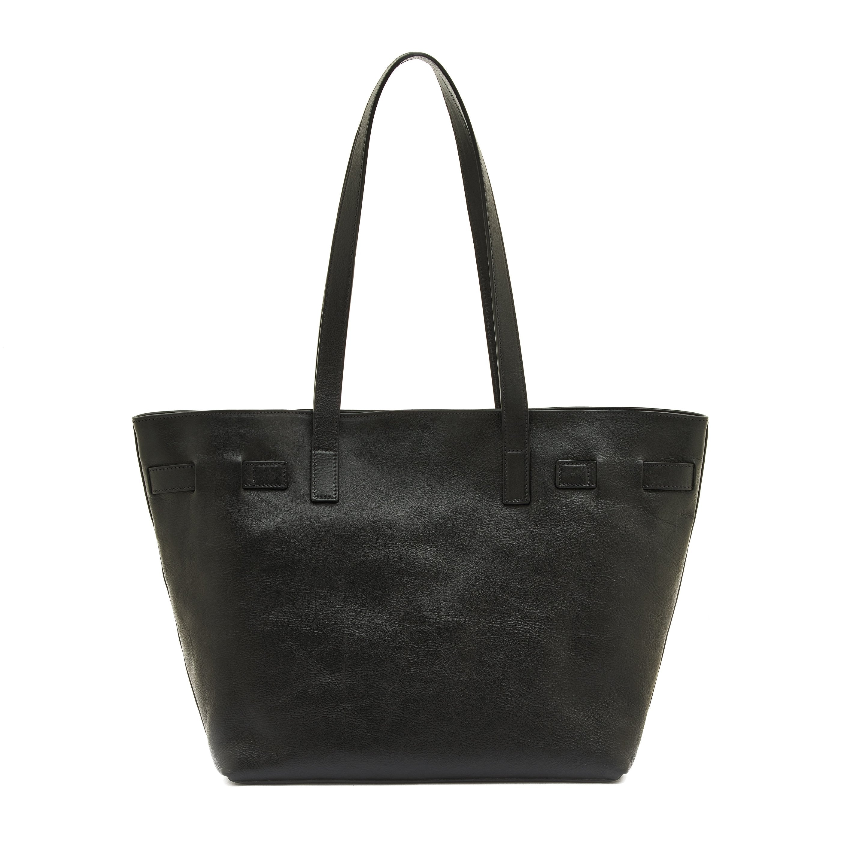 Elisa | Shopping da donna in pelle colore nero