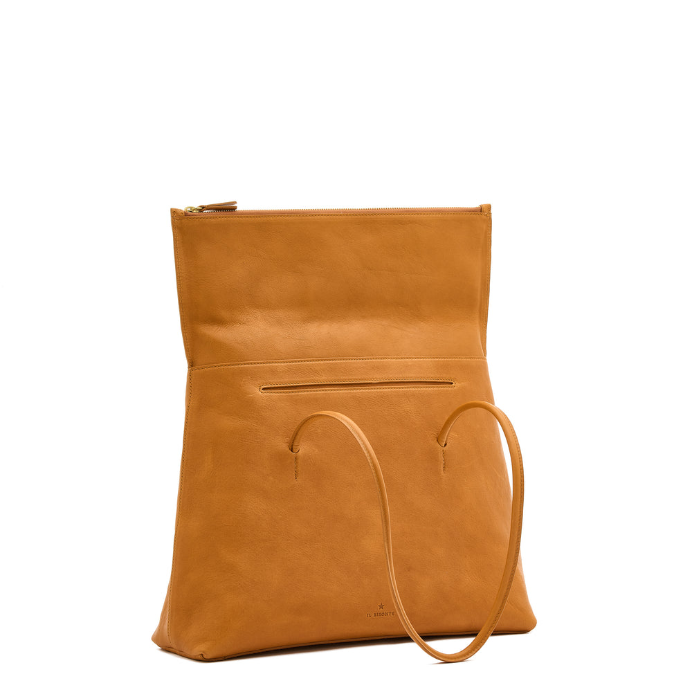 Anna | Women's tote bag in vintage leather color natural