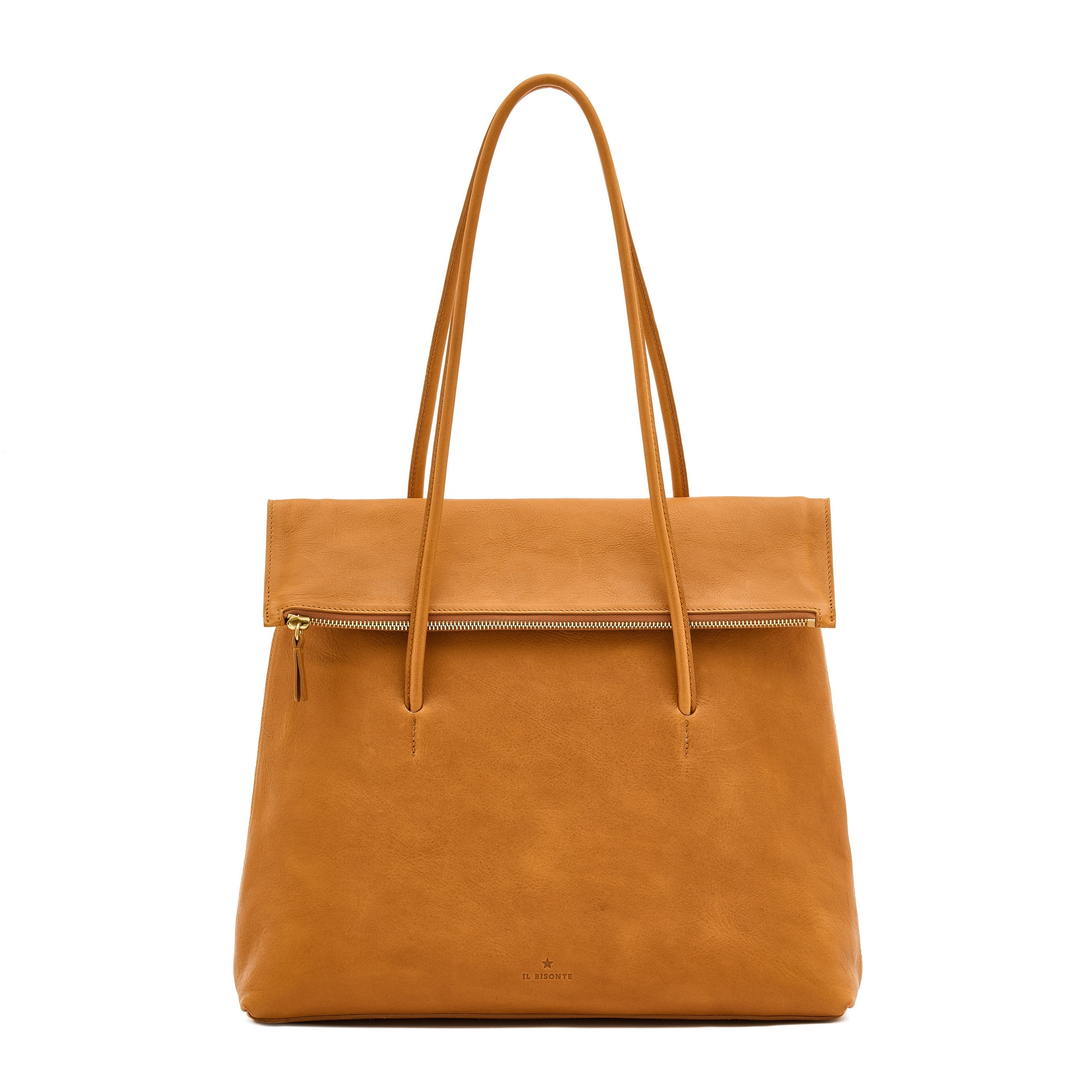 Anna | Sac fourre-tout pour femme en cuir vintage couleur naturel