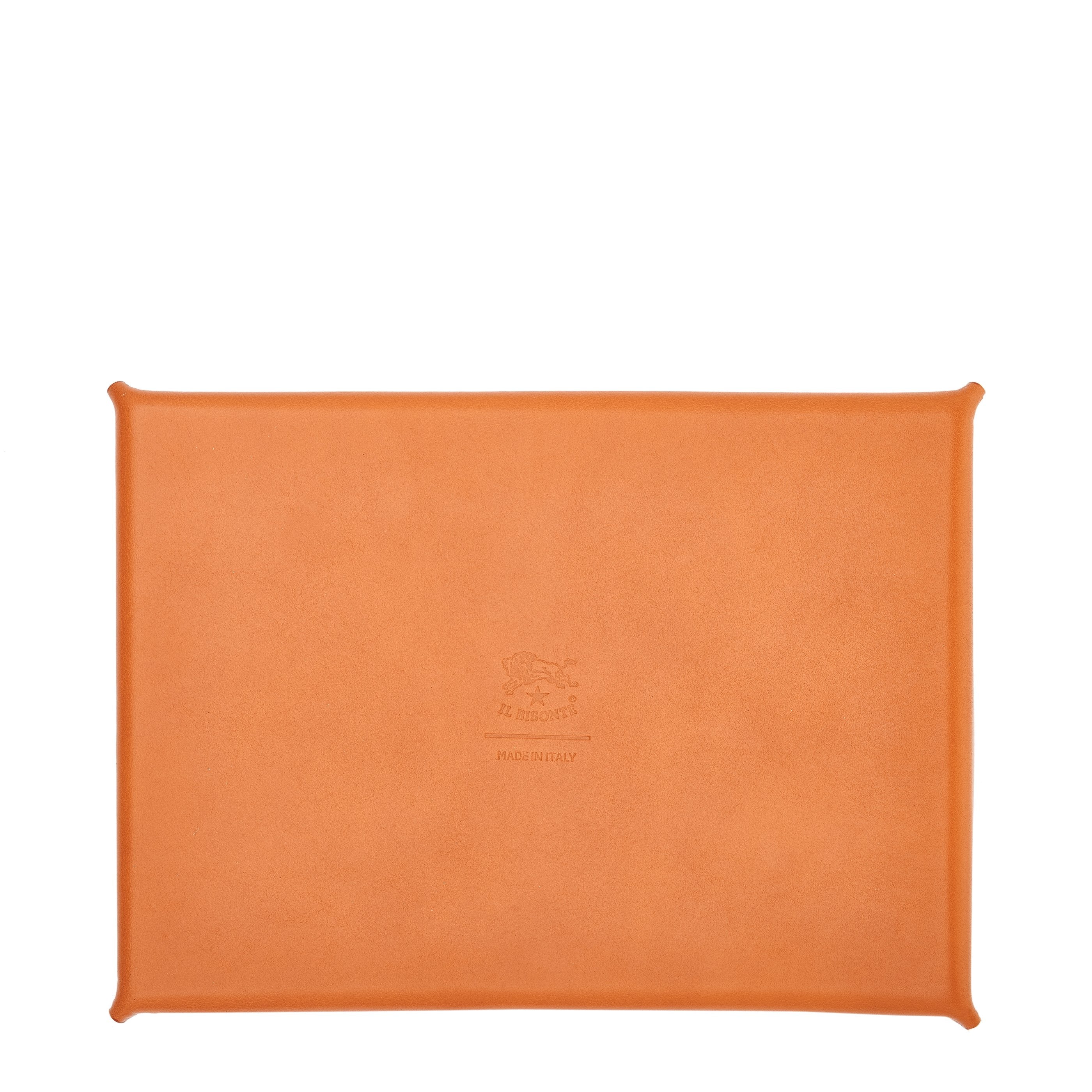 Home | Valet tray in leather color caramel