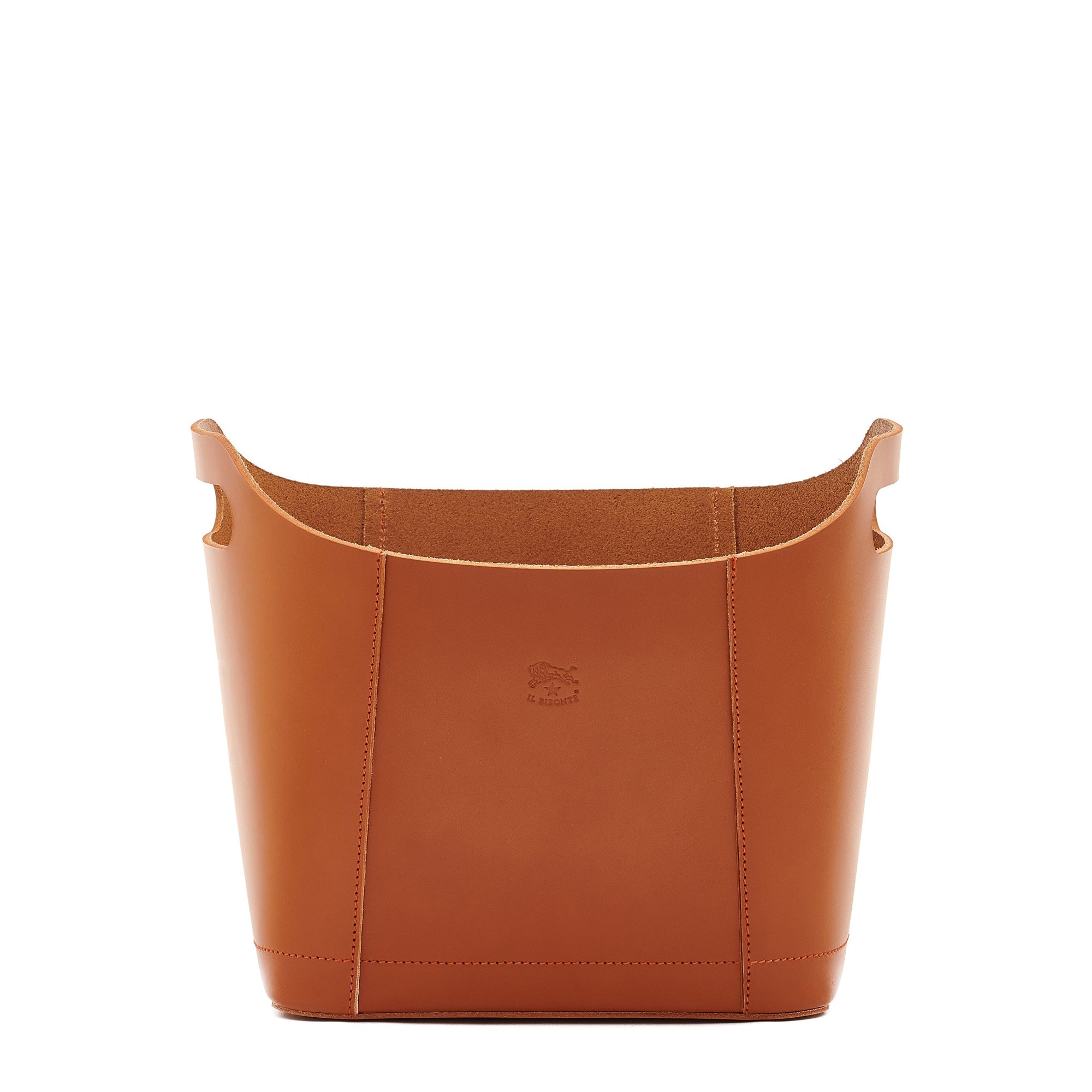 Home | Home accessory in leather color caramel