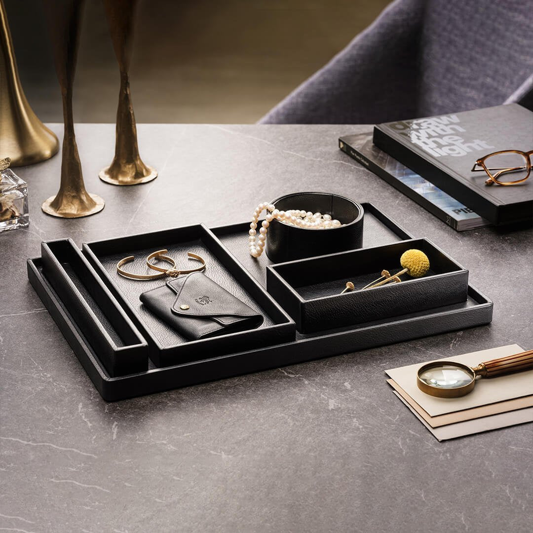 Canteen  tray 02 | Home accessory  color black