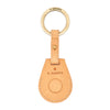 Nina | Air tag keyring da donna in pelle colore naturale