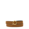 Bigallo | Women's belt in leather color gianduia