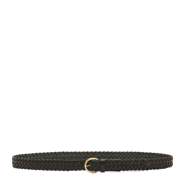 Nina | Cintura da donna in pelle colore nero