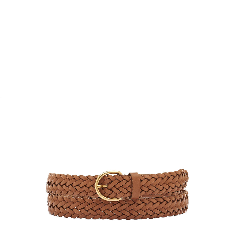 Nina | Cintura da donna in pelle colore cioccolato