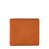 Cestello | Men's bi-fold wallet in leather color caramel