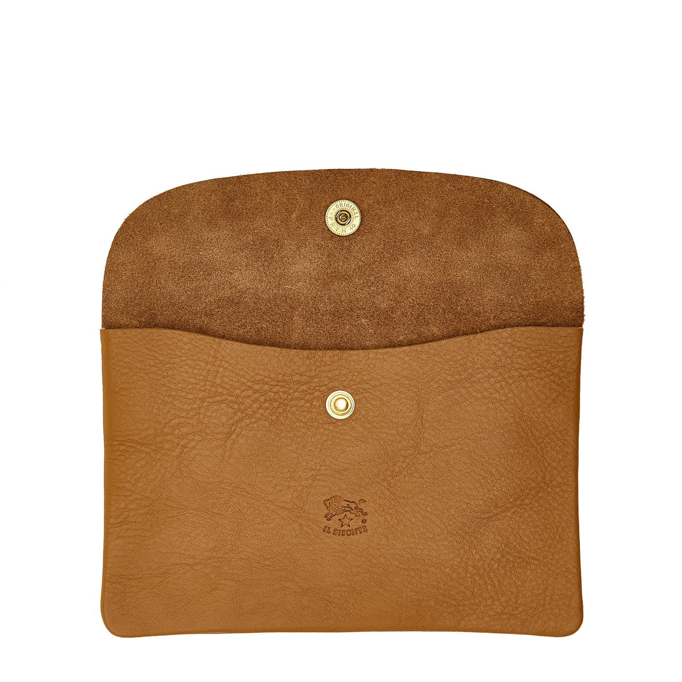Custodia in pelle colore gianduia