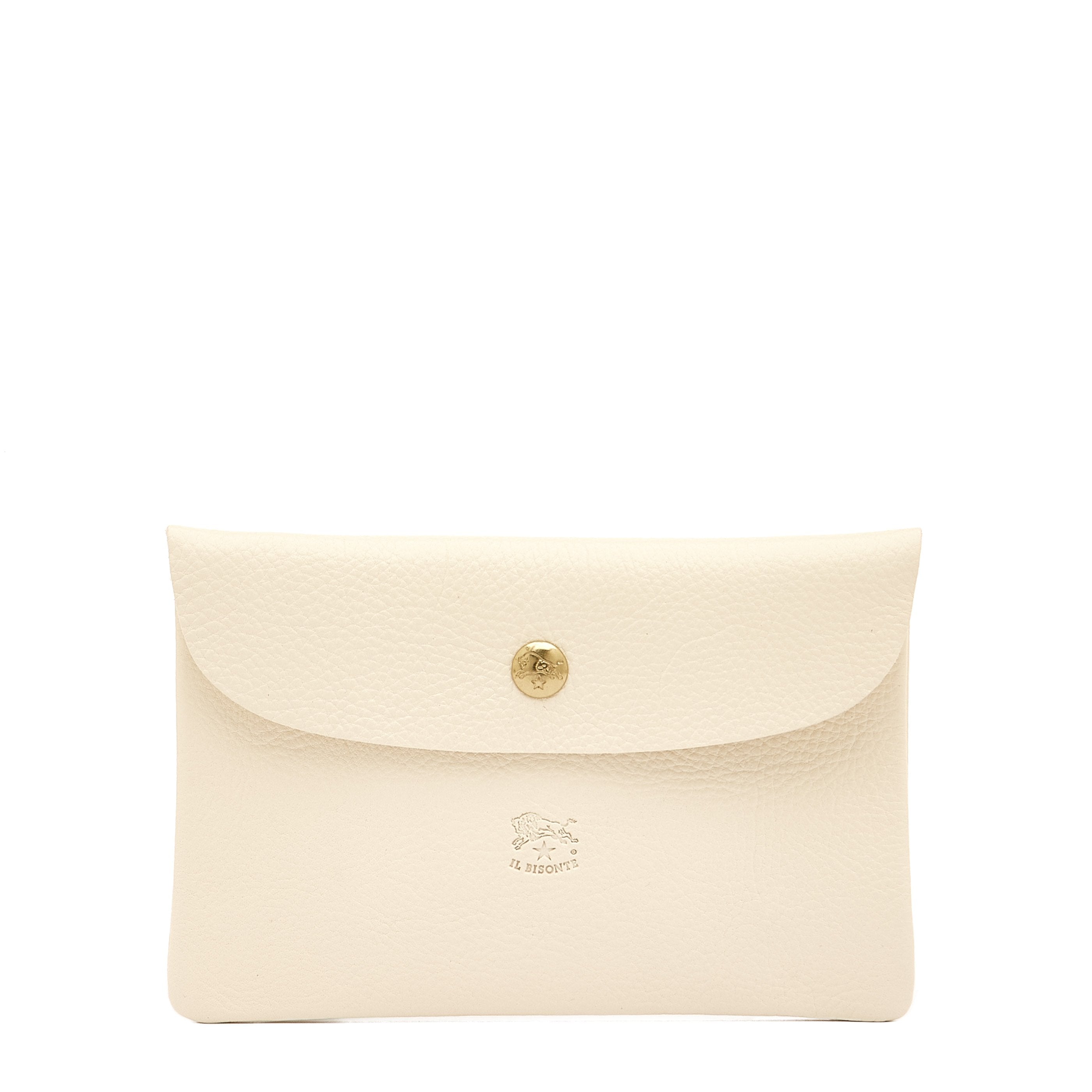 Custodia in pelle colore latte