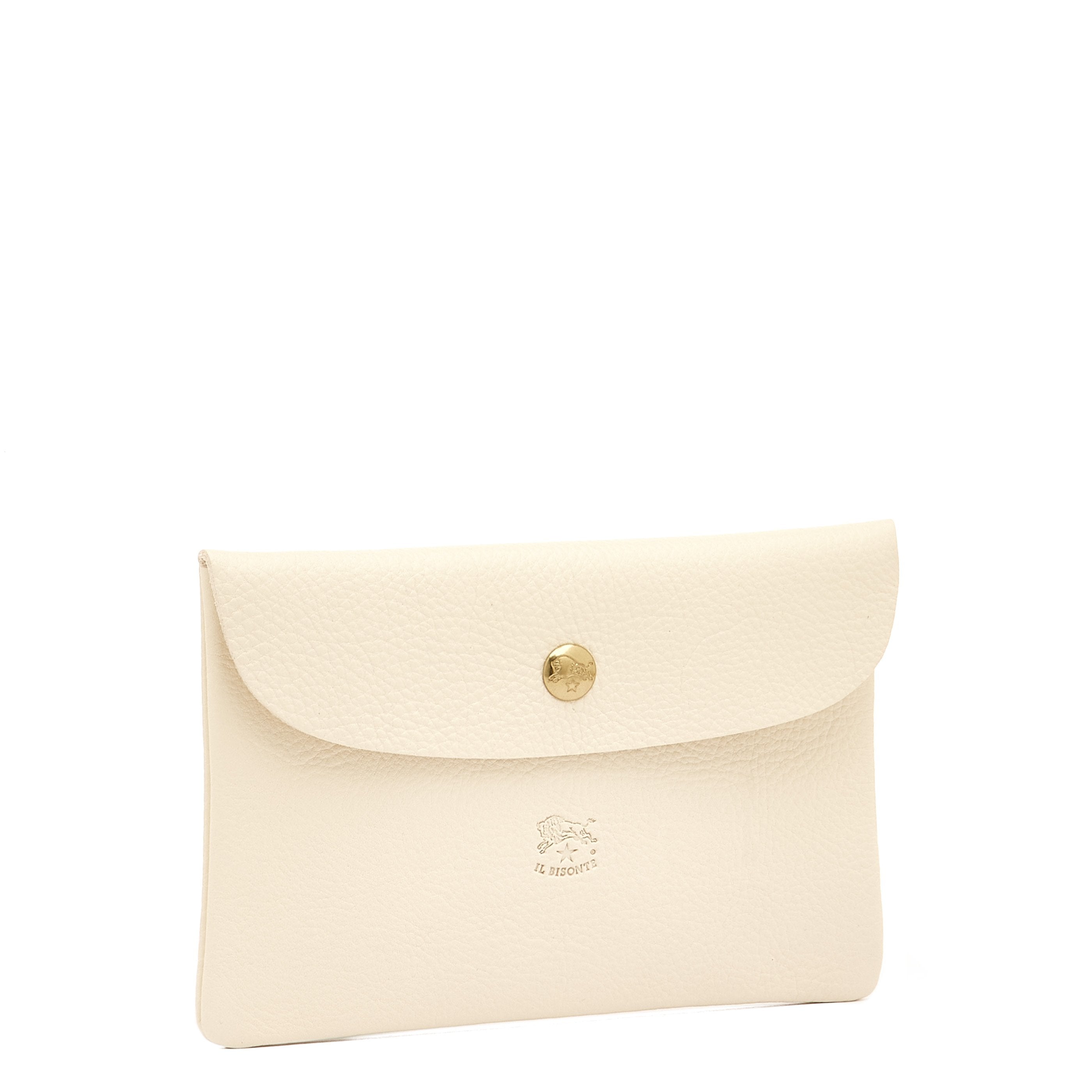 Custodia in pelle colore latte