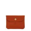 Case in leather color caramel