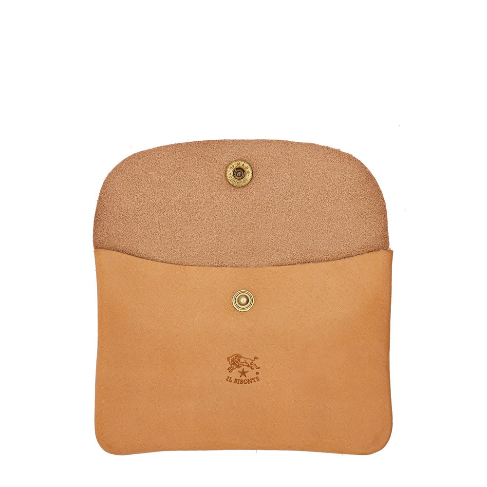 Case in leather color natural