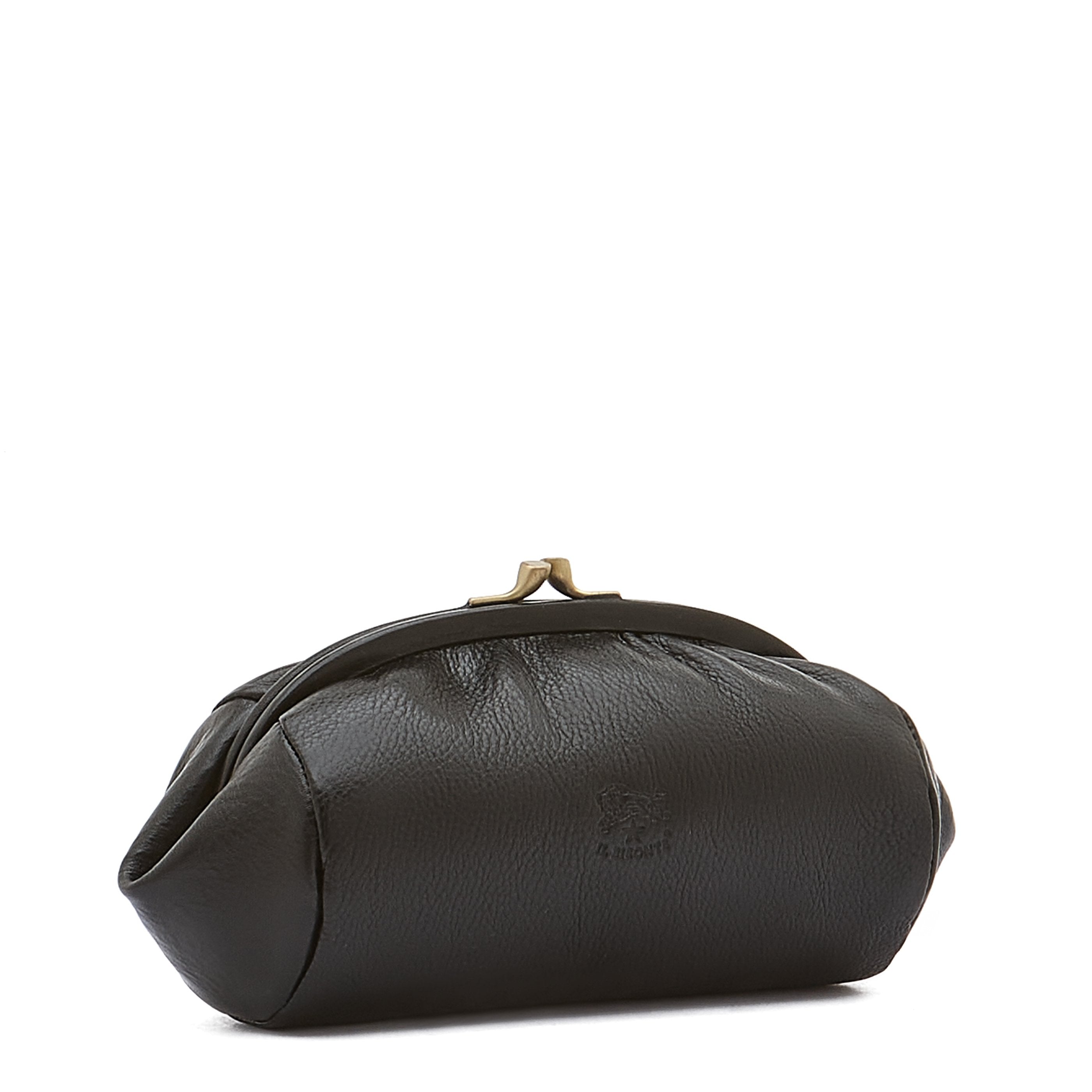 Étui pour femme en cuir couleur noir