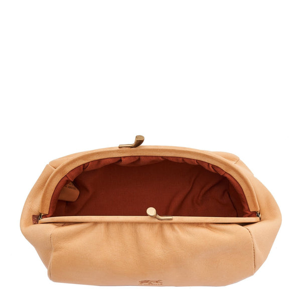 Women's case in leather color natural