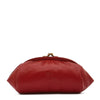 Étui pour femme en cuir couleur rouge