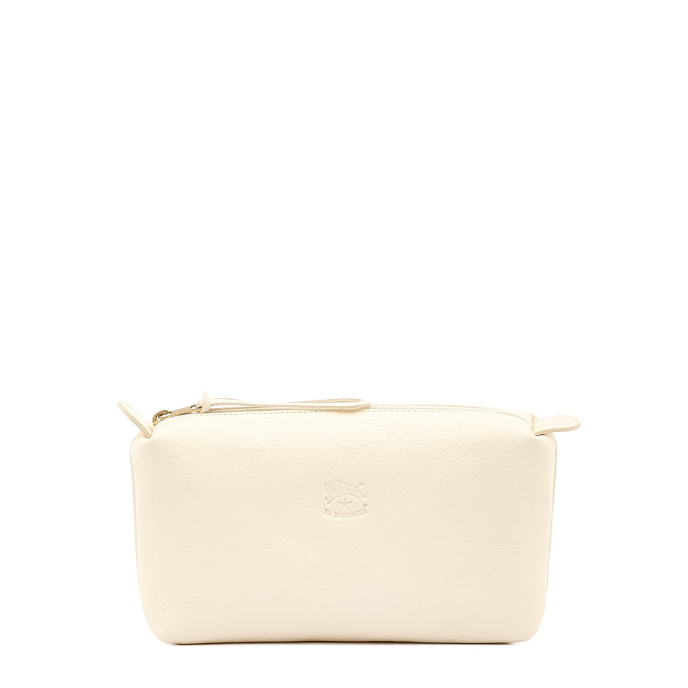 Custodia da donna in pelle colore bianco