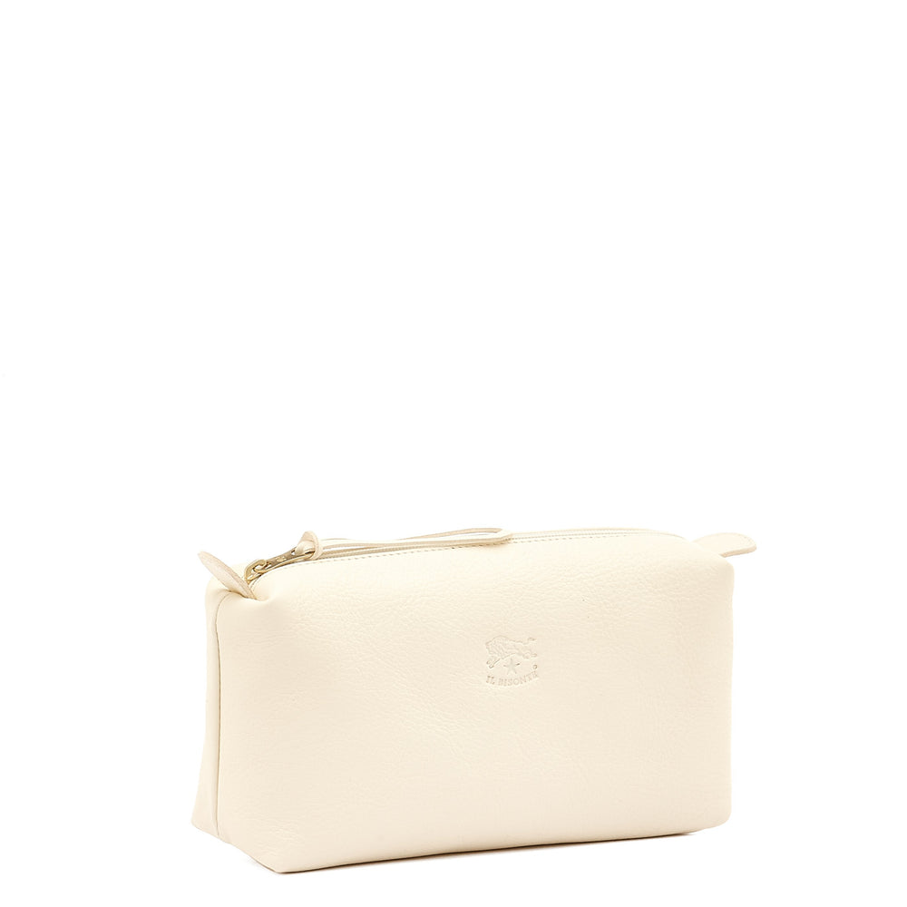 Custodia da donna in pelle colore bianco