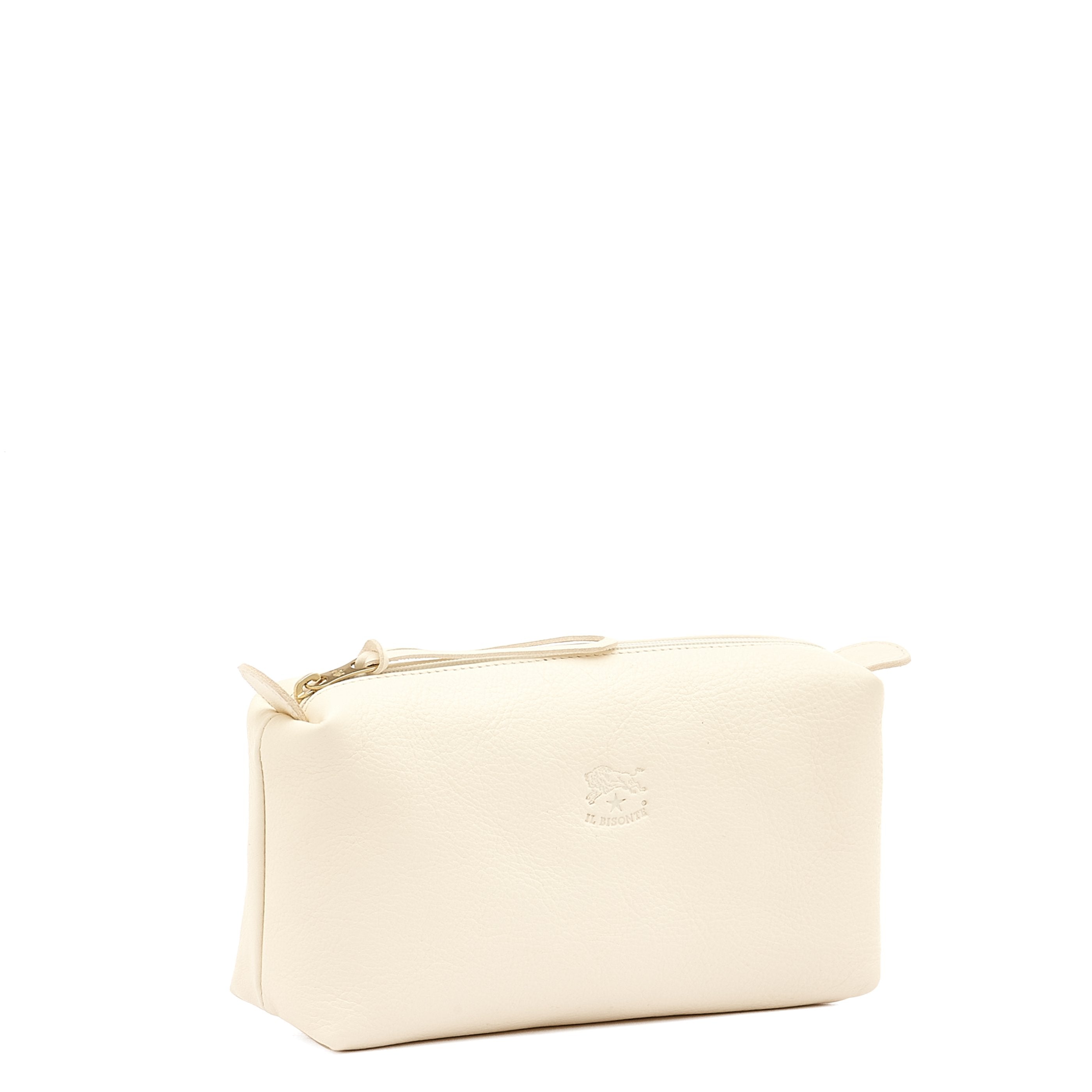 Custodia da donna in pelle colore bianco