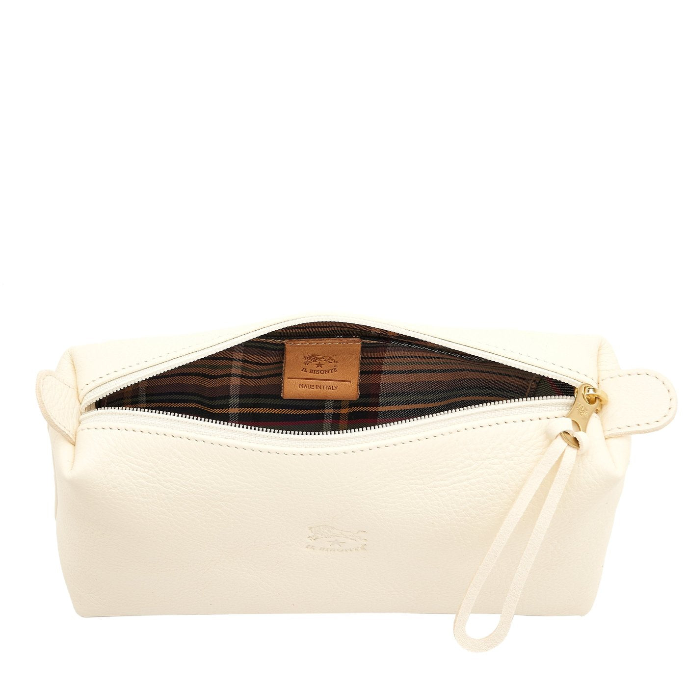 Custodia da donna in pelle colore bianco