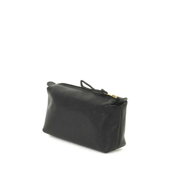 Women's case in leather color black
