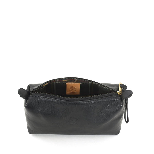 Women's case in leather color black