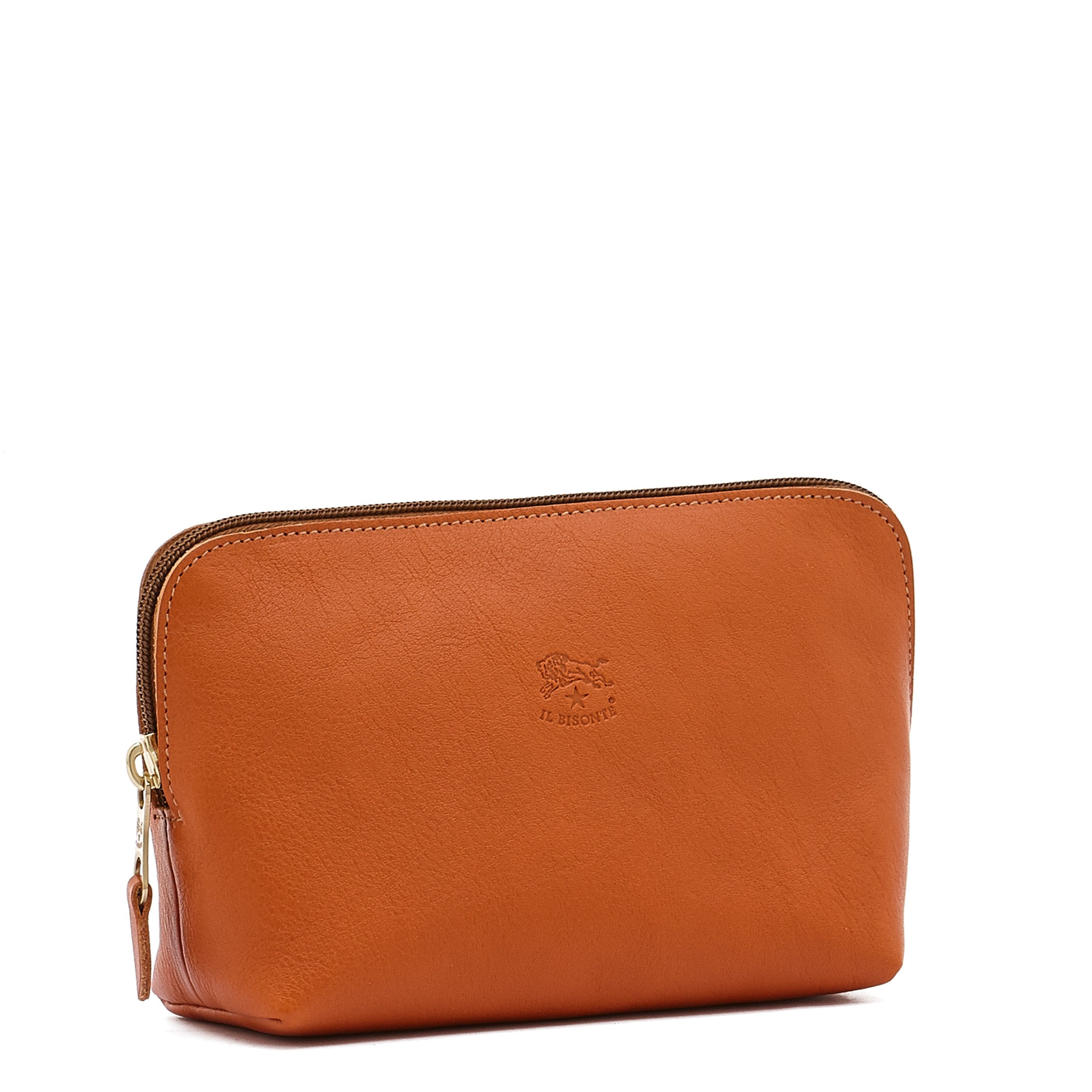 Women's case in calf leather color caramel – Il Bisonte