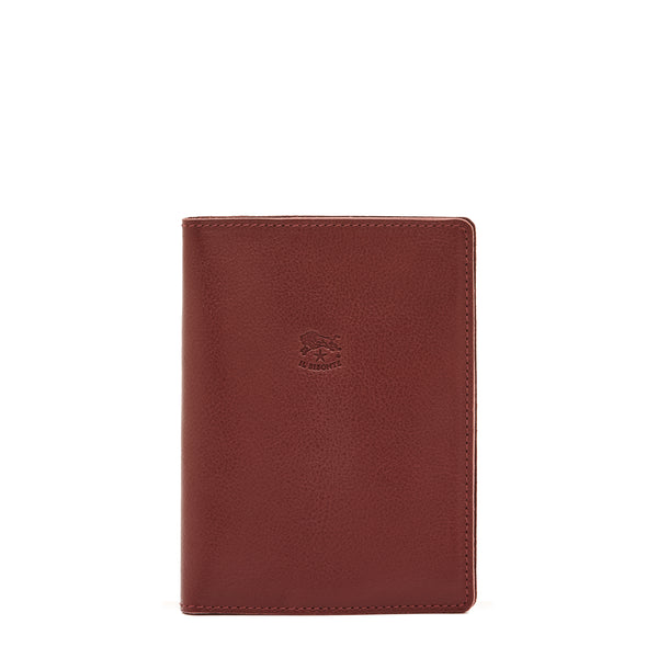 Passport holder  color black cherry