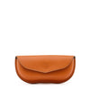 Case in calf leather color caramel