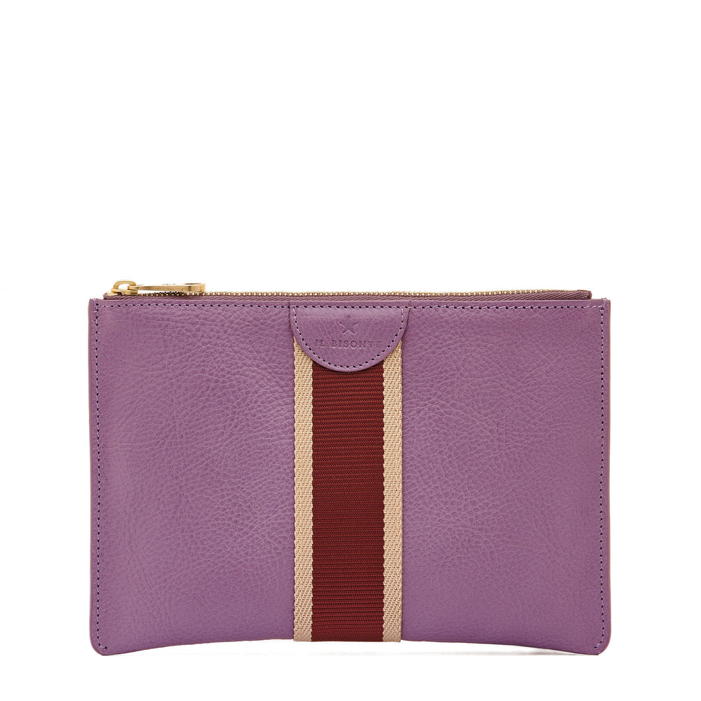 Solaria | Women's case in leather color wisteria