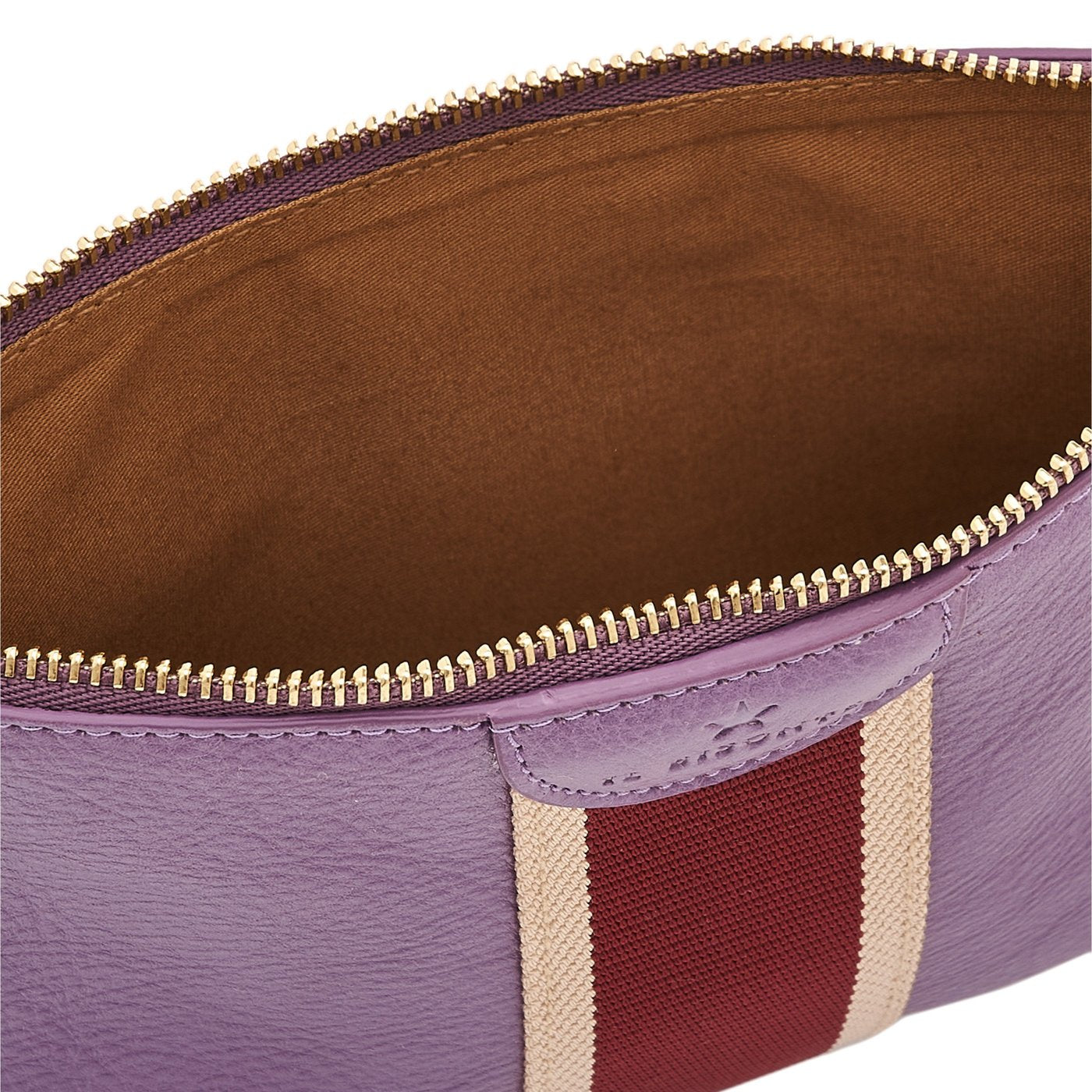 Solaria | Women's case in leather color wisteria