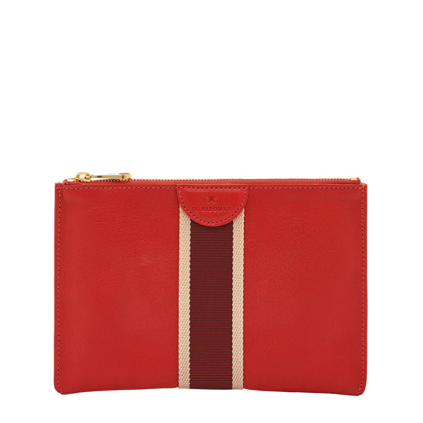 Solaria | Women's case in leather color bright red