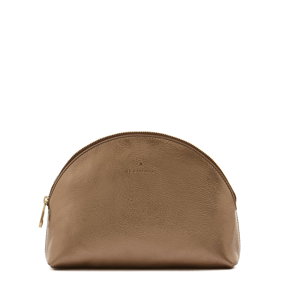 Bigallo | Women's case in metallic leather color metallic bronze