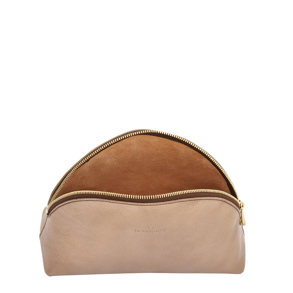 Bigallo | Women's case in metallic leather color metallic bronze