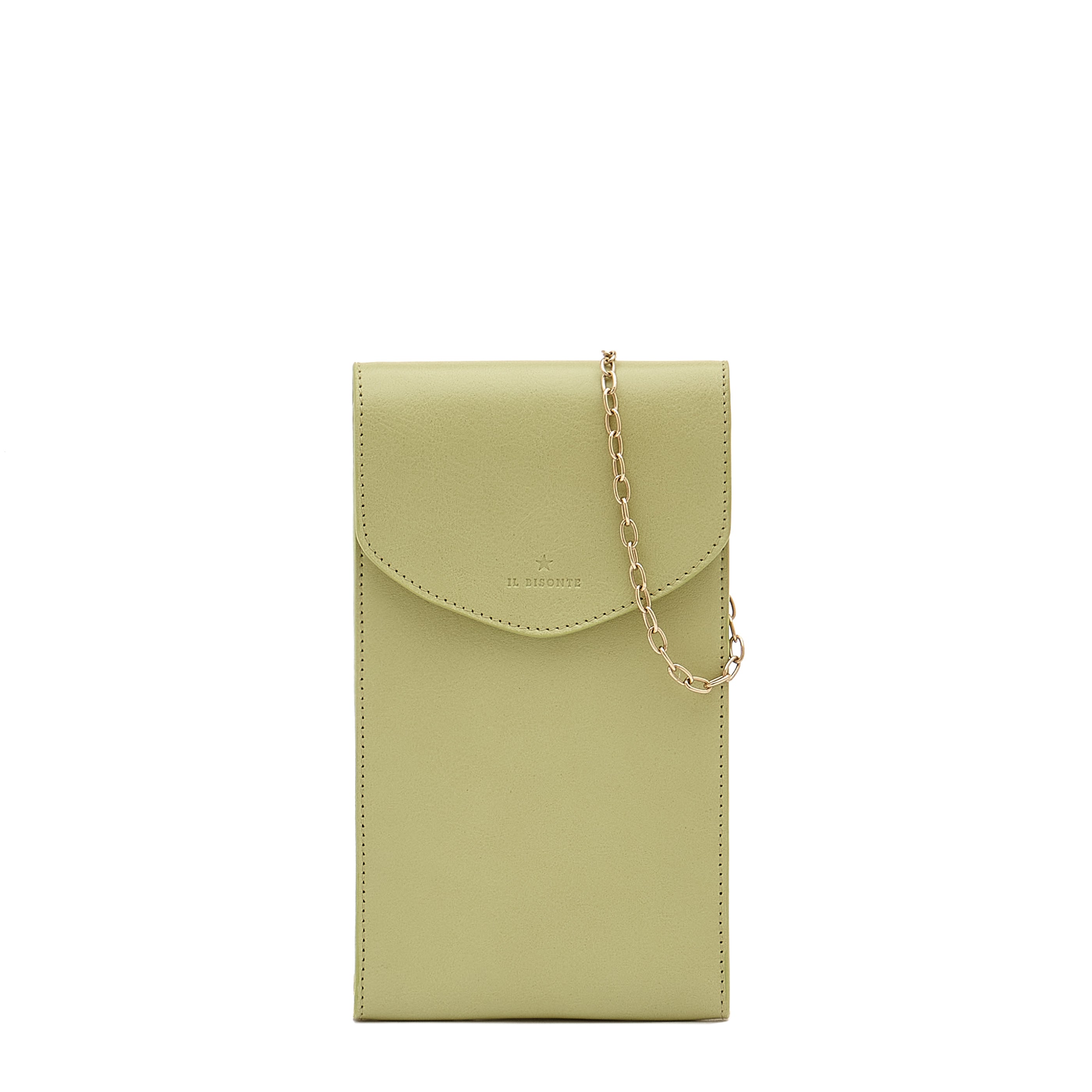 Bigallo | Women's case in leather color pistachio