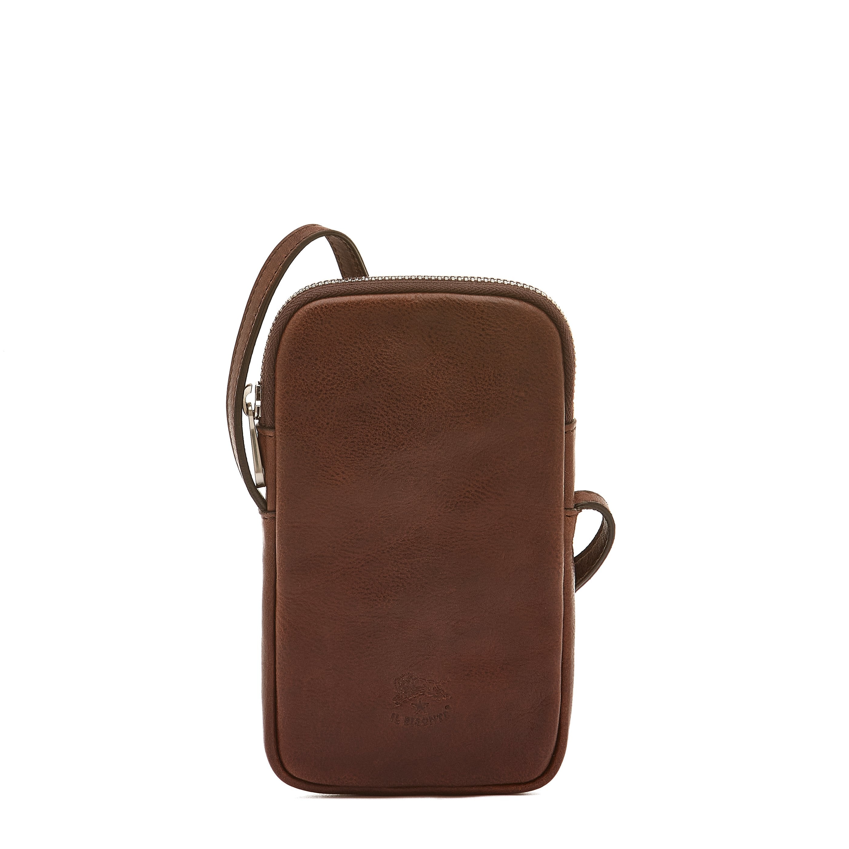 Galileo | Étui pour homme en cuir vintage couleur cafè