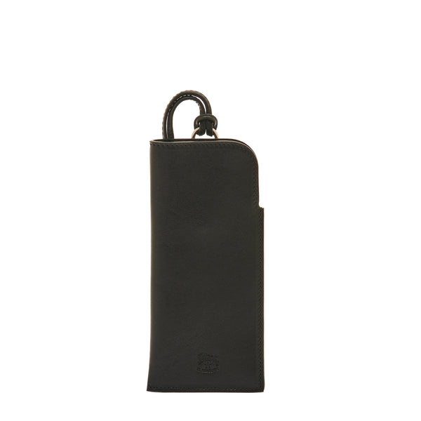 Duccio | Men's case in vintage leather color black