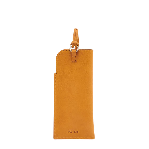 Duccio | Men's case in vintage leather color natural