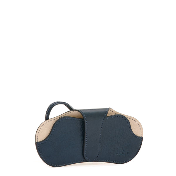 Nina | Étui pour femme en cuir couleur bleu