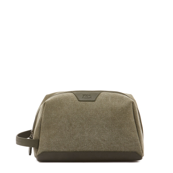 Oasi | Men's case in fabric color forest