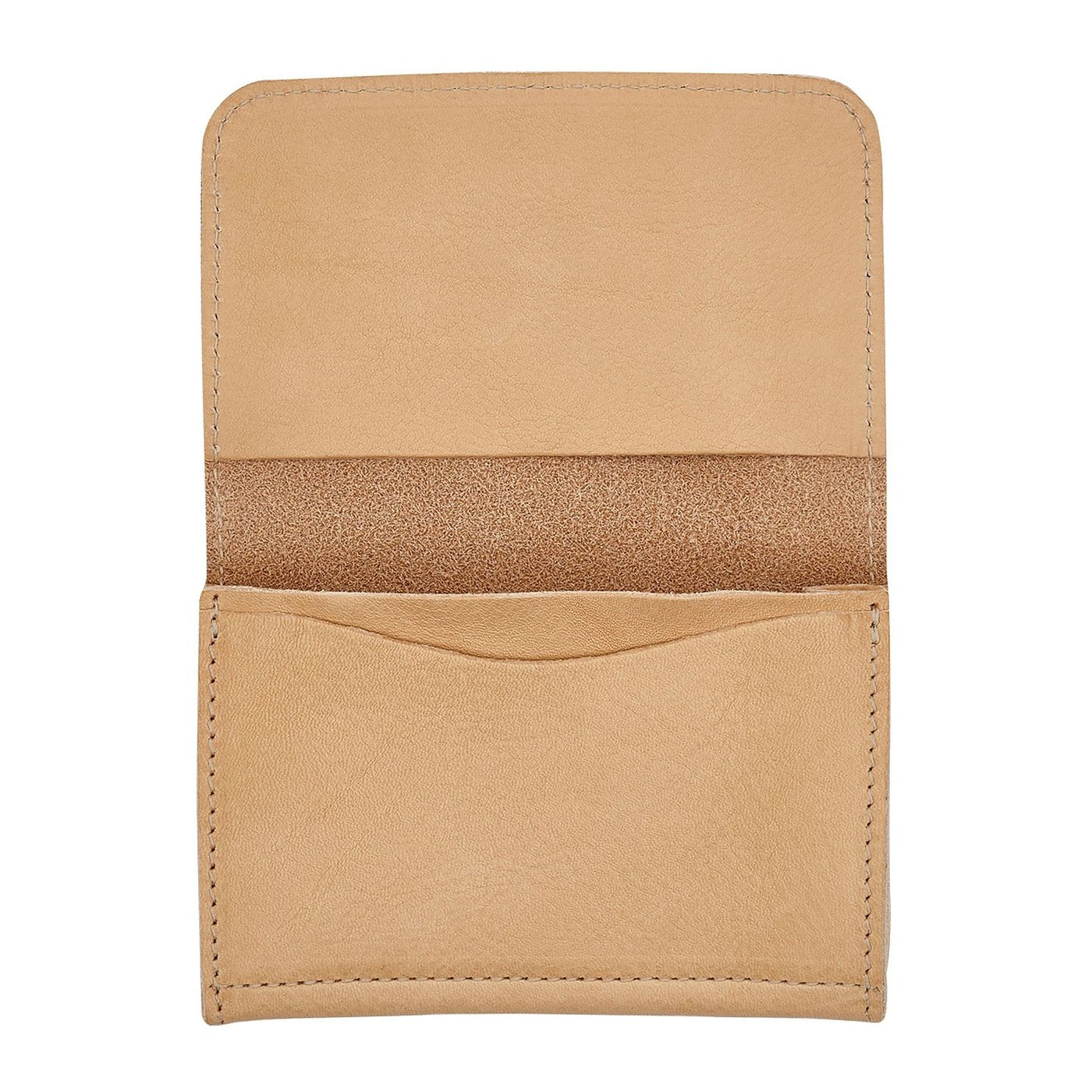 Card case in calf leather color red – Il Bisonte