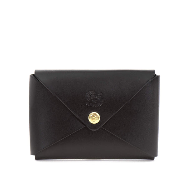 Sovana | Porte-cartes en cuir couleur noir