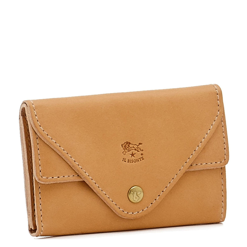 Uffizi | Card case in calf leather color natural