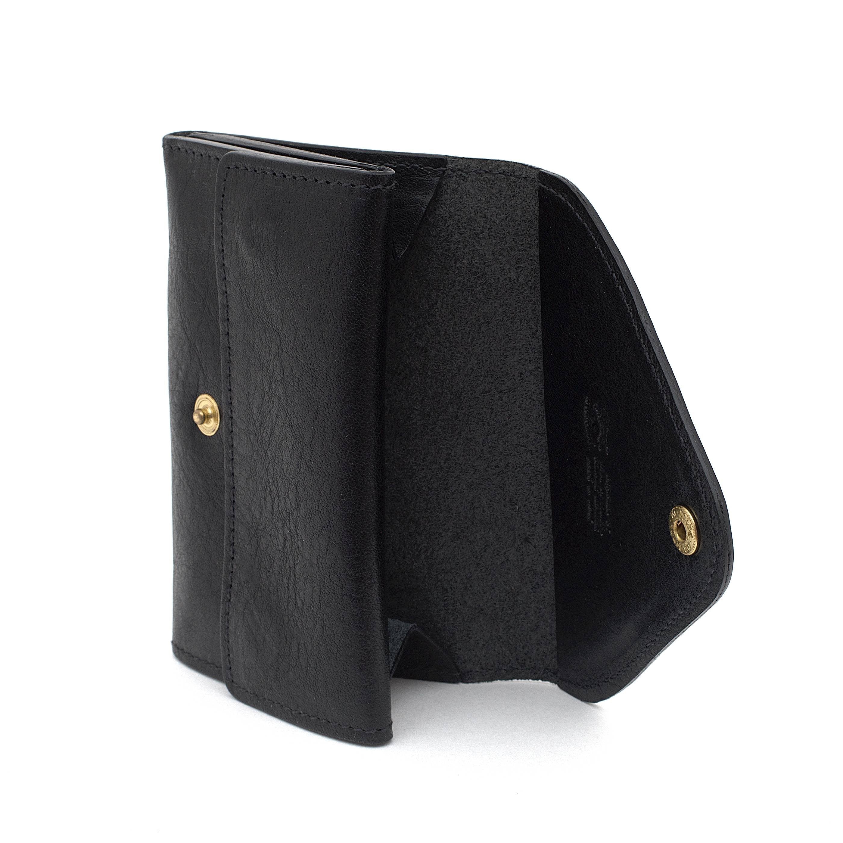 Uffizi | Porte-cartes en cuir couleur noir